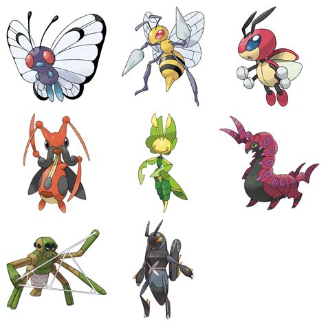 gen 8 bug pokemon|More.